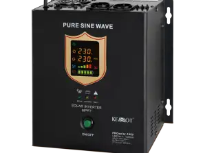 Inversor solar de parede KEMOT PROsolar 1000 12V 230V 1000VA/700W