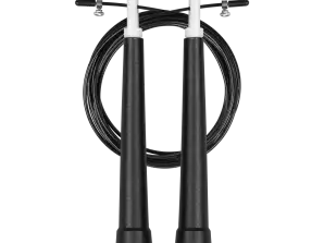 Plastic Boxing Skipping Rope with Plastic Bearing 300cm Adjustable REBEL ACTIVE