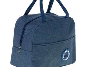 Isolierende Thermotasche, Frühstück, Mittagessen, blau