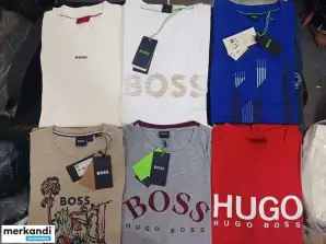 Hugo Boss Vente en gros hommes' ; S Assortiment de t-shirts 10pcs.