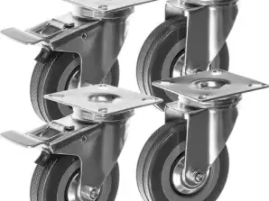 Колеса поворотные набор 4шт. Malatec 22537