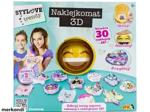 Набір 3d наклейок KER EP60175