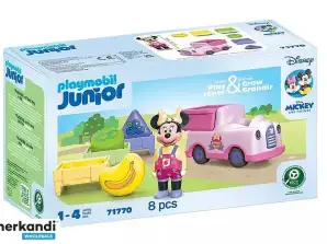 Junior & Disney Mickey Mouse un augļu šķirotāja figūru komplekts