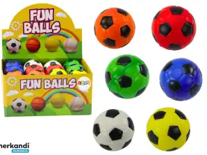 Kleiner weicher Schaumstoffball Fußball 5,5 cm