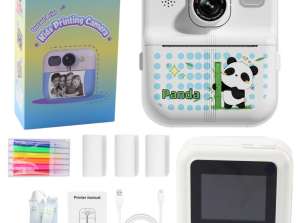 Appareil photo instantané avec imprimante thermique Panda
