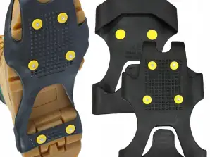 ANTI-SLIP COVERS CRAMPONS SHOE SPIKES SNOW RUBBER r. 34-38 S