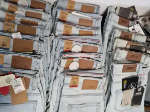 LIKVIDĀCIJAS!!!! Džinsa bikšu modelis: Slim, Super Slim, Skinny, Izmēri 36-50