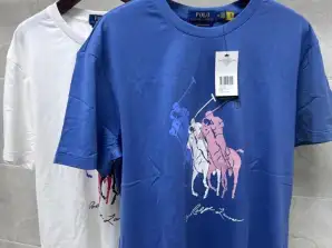Чоловіча футболка Ralph Lauren з конячками, розміри: S-M-L-XL-XXL