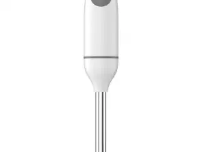 Blender Oliver Voltz OV51112NS, Stainless steel shaft, 600W, 2 speed settings, White