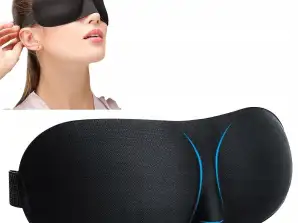 MASKE AUGENBINDE ZUM SCHLAFEN 3D PASSEND ORIGINAL AUGENBINDE