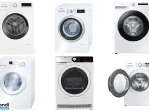Lot de 32 unités de Machines à laver et Sèche linge   Reconditionné...