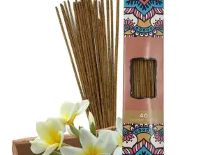 WIEROOKSTOKJES WIEROOK GEUREND NAG CHAMPA 40 stuks NATUURLIJK STOKJE WIEROOKSTOKJES