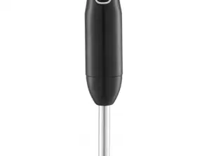 Hand Blender Rosberg R51112MS, 400W, stainless steel rod, 2 speeds control, Black