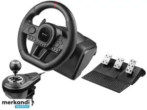 Volant TRACER SimRacer BOÎTE MANUELLE 6 en 1 PC/PS4/PS3/Xone/X360/SWITCH