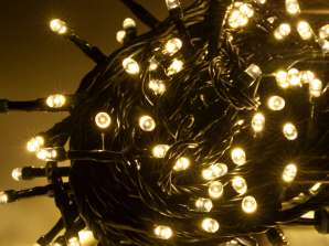 LEC ZAR0479 Led Christmas tree lights Rebel outdoor 10m. warm white. with change of lighting mode