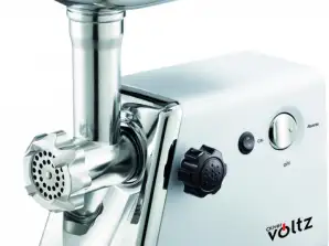 Meat grinder Voltz OV51991C, with tomato juicer, 1800W, White