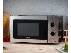 Oliver Voltz OV51443C, Microwave oven, 700W, 20 l., 5 power levels, Timer up to 35 min., Defrost function