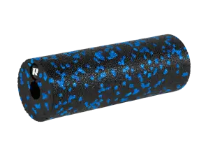 Mini Massage Rolle Schaumstoffrolle Glatt 5x15cm Farbe Schwarz Blau Material EPP REBEL ACTIVE
