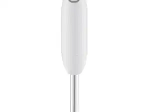 Hand Blender Rosberg R51112MS, 400W, stainless steel rod, 2 speeds control, White
