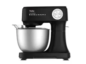 Planetary Mixer Oliver Voltz OV51115I, 800W, stainless steel bowl-3,5 l, 12 speeds+Pulse, Black