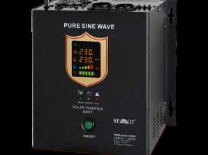 Onduleur solaire mural KEMOT PROsolar 1000 12V 230V 1000VA/700W