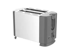Rosberg R51440GS, Toaster for 2 slices of bread 700W, 6 heating levels, Inox