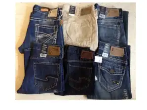 Silver Jeans men's Assorted denim 18pcs