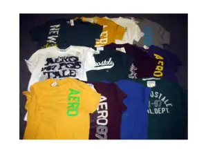 Aeropostale mens s/s t-shirt assortment 24pcs