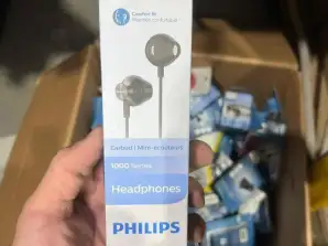 341x Motorola und Philips kabelgebundene Kopfhörer mit Kabel