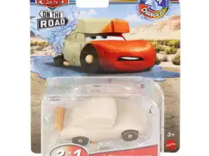 Das Fahrzeug des Autos ändert die Farbe. Höhle McQueen