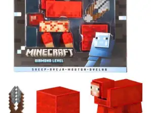 Figurine de mouton Minecraft Diamond Level