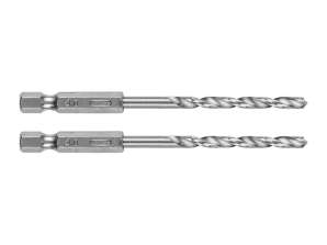 Metal Drill Bit Hex 4.0 mm. 2 pcs.