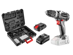 Perceuse sans fil brushless Energy 18V. Li Ion. 13 mm. aku 2Ah. commande. valise