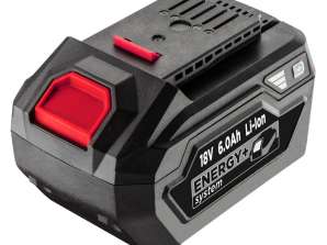 Energie 18V Batterie. Li-Ion 6,0 Ah