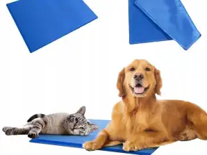 KÜHLMATTE FÜR HUND UND KATZE WASSERDICHTES GEL KÜHLBETT 50x40cm