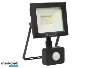71 560# Λαμπτήρας αλογόνου led/pir smd 20w ουδέτερο λευκό φως