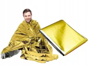 THERMISCHE DEKEN EMERGENCY LIFE FOLIE NRC EMERGENCY EMERGENCY EMERGENCY BLANKET FOLIE