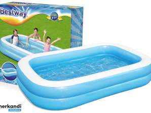 Familieoppblåsbart basseng 262 x 175 x 51 cm Bestway 54006