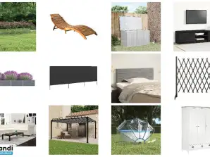 Lot de 470 unités Mobilier et autres   Non testé