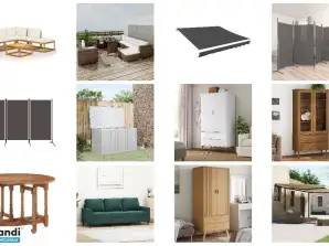 Lot de 469 unités Mobilier et autres   Non testé