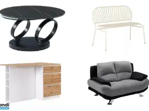 Lot de 34 unités de Mobilier   Retours clients fonctionnels