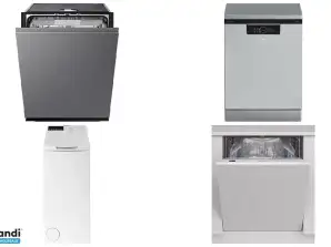 Lot de 19 unités d'électroménager   dommages dus au transport