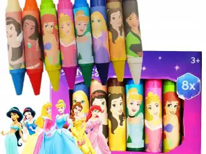 VASKA KRĪTIŅI DIVPUSĒJI DISNEY PRINESS KRĀSAINIE ZĪMUĻI