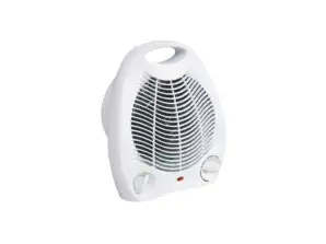 Fan heater Rosberg R51970G, 2000W, 3 operating modes, Thermostat, Cool function, White