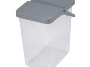 Container voor poeder of voer 10l BranQ grijs