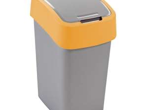 Контейнер для мусора Curver Flip Bin 25L оранжевый