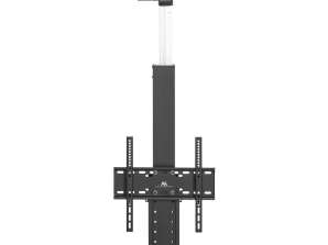 Выдвижной потолочный электрический держатель для телевизоров Maclean. 32'' 55''. VESA 400x400. макс 50кг. MC 976
