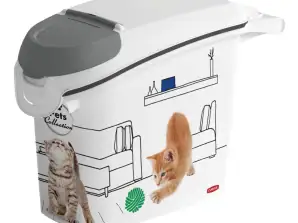 Oppbevaringsbeholder for kattestrø Curver PetLife  6kg / 15l