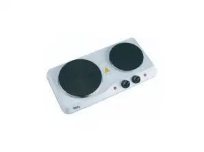 Oliver Voltz OV51445ND , Double Electric hot plate 2500W, Thermostat, White