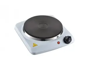 Rosberg Premium RP51445N, Electric Hot Plate, 1500W, Cast iron heating element 185mm., White